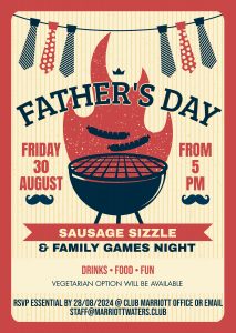 FATHERS DAY BARBECUE POSTER